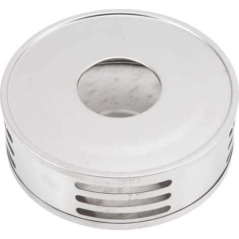 Chauffe-théière en acier inoxydable avec trou de ventilation, modèle creux, pour la maison, trou transversal (1/5)