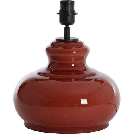 Light & Living - lampada da tavolo - Verde - rosso - vetro -