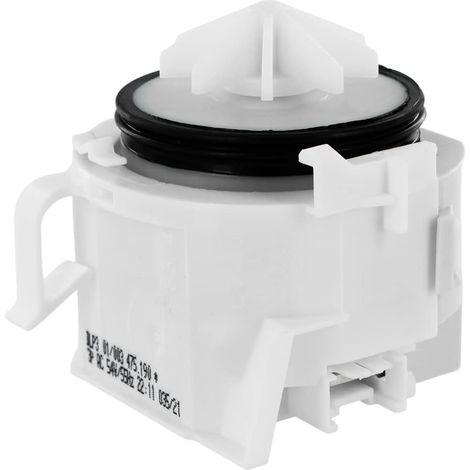 Pompe De Vidange - 1 Pièce - Plastique - Fixation Baïonnette - Lave-Vaisselle Bosch Siemens - 78x76x72 Mm (1/5)
