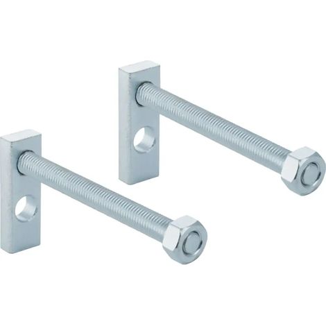 Geberit Set aste filettate M12, piegate (2 pz.), 240284001