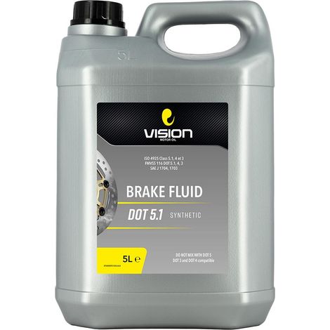 BRAKE FLUID - Liquide de frein DOT5.1 - 5 L