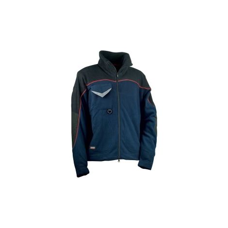 Cofra Rider Veste de travail bleu marine confortable (1/3)