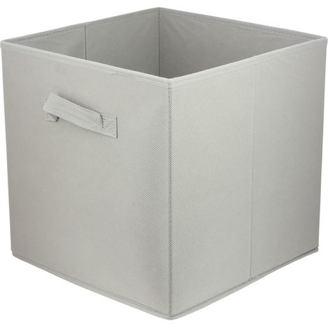 Storage Box faltbare Aufbewahrung Boxen 31 x 31 x 31 cm Hellbraun 1 stück (1/5)