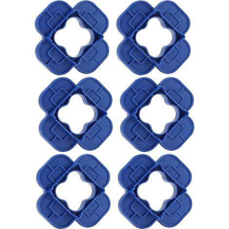 Cales D'Écartement Pour Lames De Terrasse de 6 cales d'alignement 4  6 Cales D'Écartement Bois Dur 4 Épaisseurs pour Jardin Balcon Parc Pelouse Sous-sol Garage (1/5)