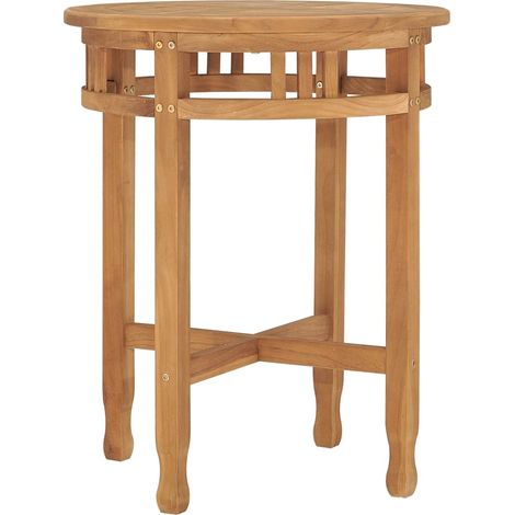 Bistrotisch Ø60x60 cm Teak Massivholz