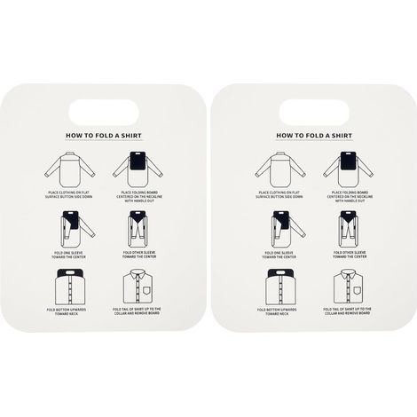 à plier les vêtements en polypropylène PP 30 x 25 cm lot de (1/5)