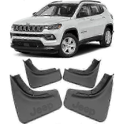Bavettes garde-boue moulées d'origine avant et arrière pour Jeep Compass 2017-2023