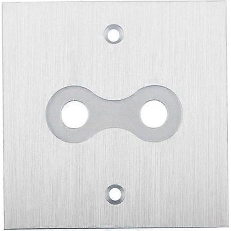 Plaque murale pour haut-parleur home cinéma surround, borne de raccordement banane (1/5)