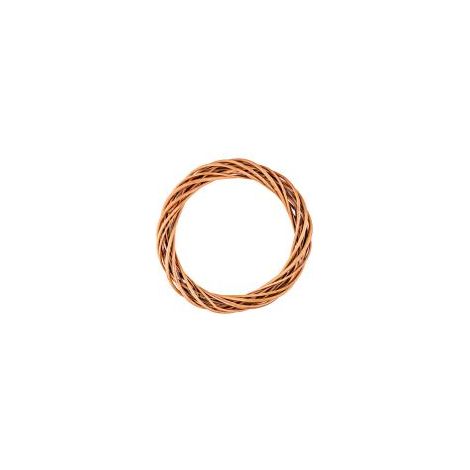 Anillo de mimbre oscuro, tamaño 30 cm WBR-2134