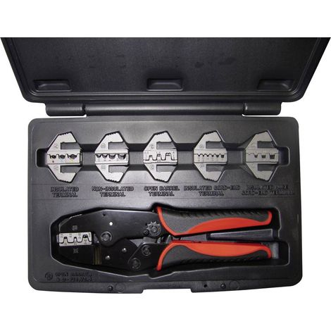 WKK 60166 Kit pinza crimpatrice Capocorda isolato, Capocorda isolato, Connettore piatto non isolato, Connettore a crimp (1/2)