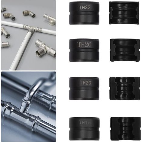 Mâchoire de sertissage TH16/20/26/32mm, insert de mâchoire pour pince à sertir en tube avec contour TH 16-20-26-32mm