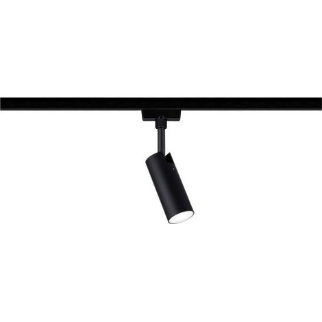 Paulmann URail Foco Tubo negro mate iluminación interior