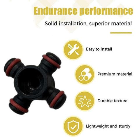 Tête de rotor du moteur de brosse rotative pour aspirateur Dreame X50 Pro Roller / X60 - Pièces de rechange pour accouplement/connecteur (1/5)
