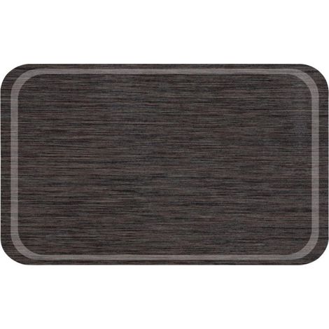 Plateau rond en mélamine GN1/1 antidérapant wengé - 530 x 325 x 14 mm - ROLTEX