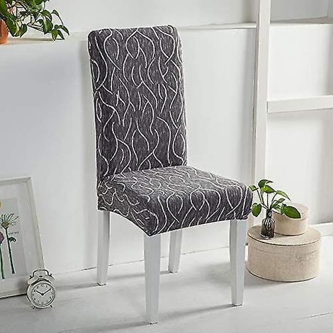 housse De Chaise, 4 Pieces Extensible Amovible Lavable Moderne Couverture De Chaise Pour Salle Manger Slipcover-dcoration Bouquet De Mariage, Hte (1/5)