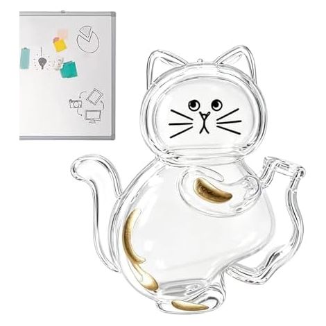 Boîte de rangement magnétique pour poils de chat  Organisateur de mémoire, boîte de rangement pour poils d'animaux - pour petit ami, petite amie, amis, adolescents, réfrigérateur[YJD] (1/5)