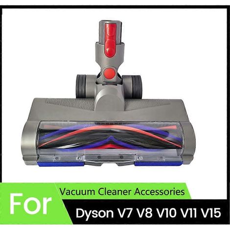 Tête de nettoyage anti-emmêlement pour aspirateurs V7, V8, V10, V11 et V15 avec témoin lumineux vert pour tapis et parquets. (1/5)