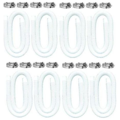 Ersatz-Poolschlauch, 1,25 Zoll Durchmesser, Poolpumpenzubehör, 59 Zoll langer Ersatzschlauch für Aufstellpools