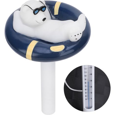 Thermomètre Flottant pour Piscine et Spa en Forme d'Ourson