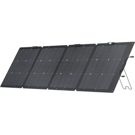 Ecoflow – Panneau solaire bifacial 220W – Technologie TOPCon – Étanchéité IP68 – Dimensions 61,5x215,5cm – Poids 7kg