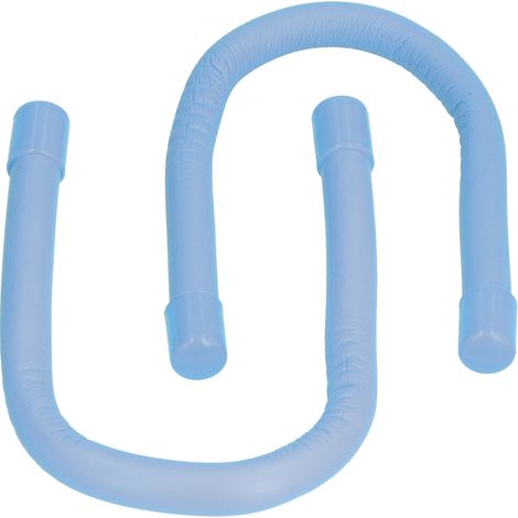 Anneau de lestage pour le yoga, élastique, ajustable, durable, unisexe, pour le sport et la course à pied, bleu (240 g x 2) (1/5)