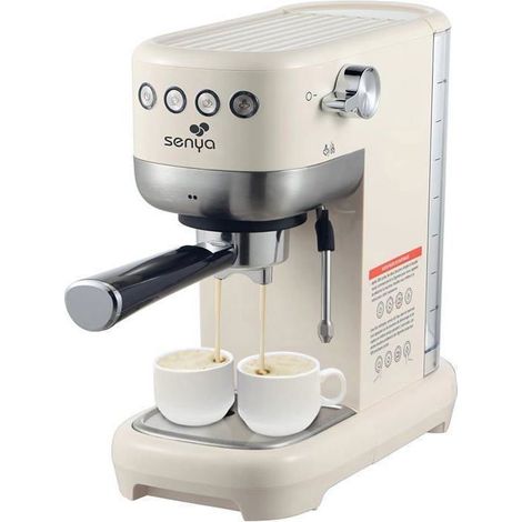 Macchina da caffè espresso - SENYA - Caffè Gustoso - 20 bar - 1,1L - 1350W