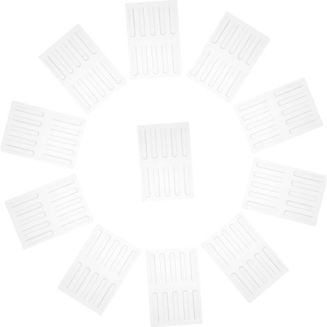 Lot de 50 patins de porte transparents anti-collision, protections (1/5)