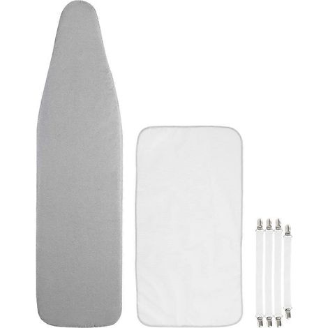 Reflective repassage planche couvercle Fits grand et Standard Boards Pads Resist Scorching et Elastic Edge Covers (1/5)
