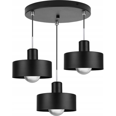 LAMPADA A SOSPENSIONE MODERNA, PARALUME IN METALLO (1/5)