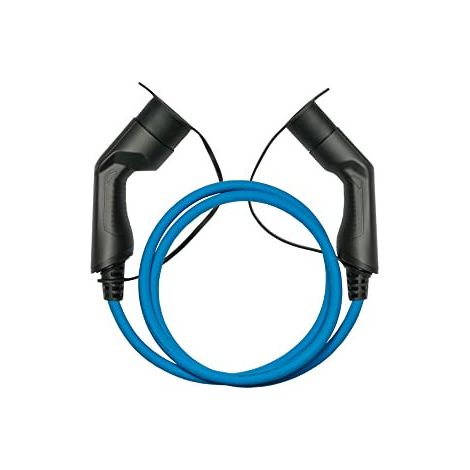 Alcasa EV-Ladekabel blau 5 Meter 11 kW