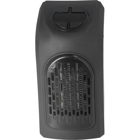 Chauffage d'appoint 400 W PTC en céramique, petit modèle à température constante et autorégulée, silencieux, grille métallique, prise UE 220 V (1/5)