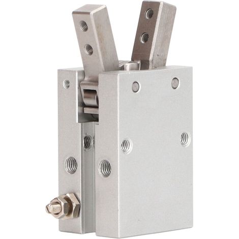 Pince Pneumatique à Cylindre Angulaire en Aluminium, Simple ou Double Effet (1/5)