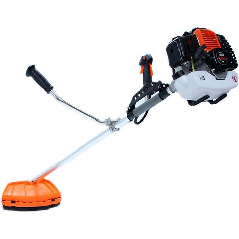 Decespugliatore a benzina con spazzola in nylon, ideale per pulire terreni e giardini, motore potente, manubrio da bicicletta, imbracatura inclusa - RQ580 DEMON