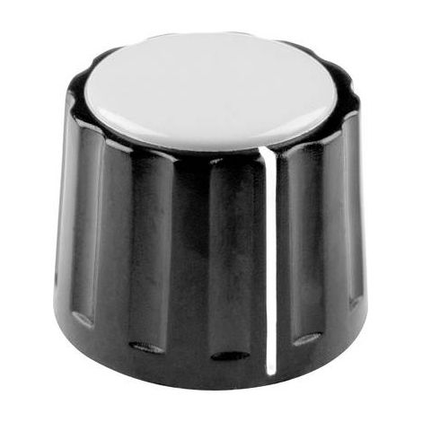 Tête de bouton rotatif Mentor 332.41 avec marquage noir (Ø x H) 20 mm x 15 mm 1 pc(s) Q851102 (1/2)