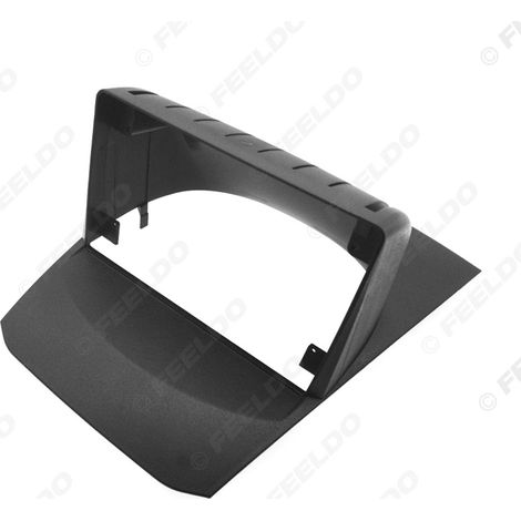 Versatile frame for Ford Fiesta 2009-2014, compatible with large screen Android navigation systems and 9-inch audio panels. (1/5)