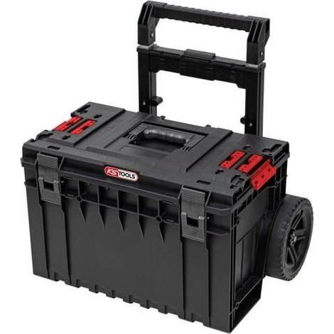 Trolley - KS TOOLS - 850.0381F - Trolley pour caisse a outils - Caisse mobile SCM - Malette outils avec roues (1/3)