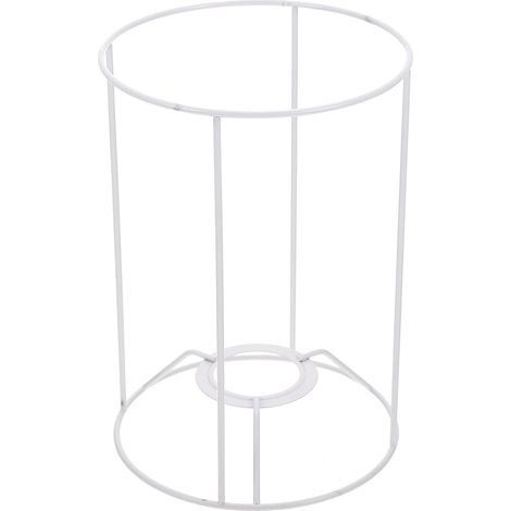 CCYKXA Metal Lampshade Frame for DIY, Conical Lampshade Support and Pendant, Sturdy Structure for Table Lamp, Chandelier and Ceiling Light Fixture Accessory