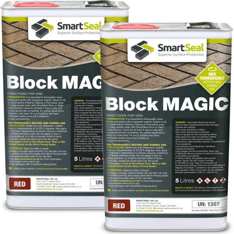 Block Magic - Red - 2 x 5L
