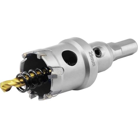 29mm Scie Cloche de TCT Carbure en Métal, Tungstène Foret Trépans pour Métal, l'acier inoxydable, fonte, fer, Aluminium, laiton et plastique (1/5)