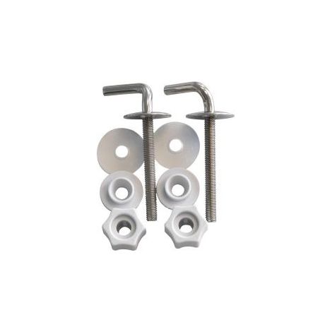 Sy bisagra Asiento para inodoro blanco Siena