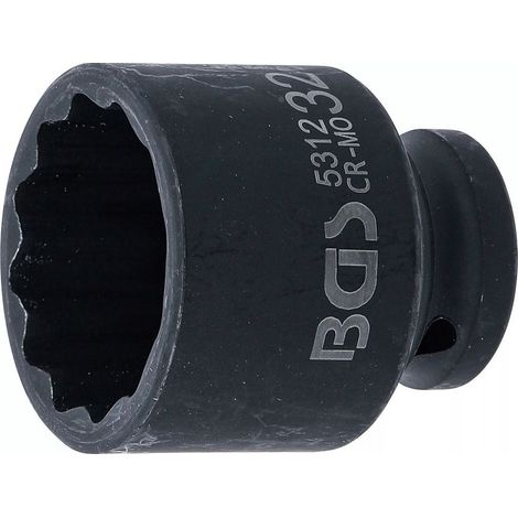 Clé à douille BGS dopsleuteldop douze points 32 mm 1/2 pouce