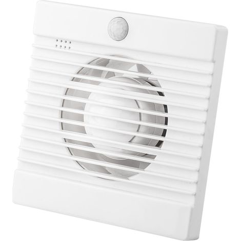 Extracteur d'air à capteur 15W 100mm – Détecteur de mouvement intégré – Installation facile pour ventilation efficace – Pour espaces confinés – Kuken