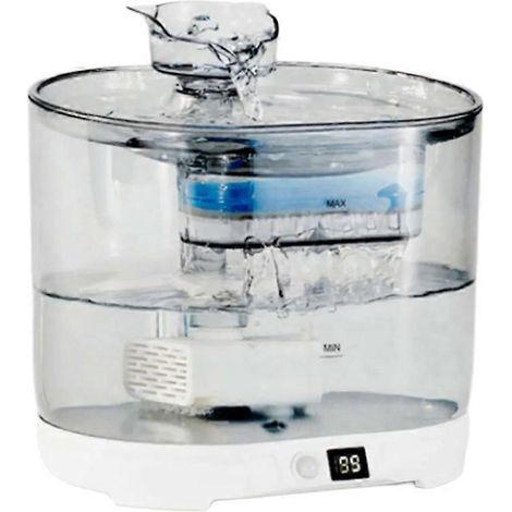 Fontaine à eau automatique silencieuse pour chats