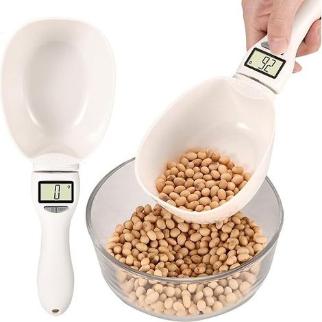 Balance pour aliments pour chiens, balance pour grandes cuillères, balance de cuisine électronique, balance de précision pour cuillères portables (1/3)