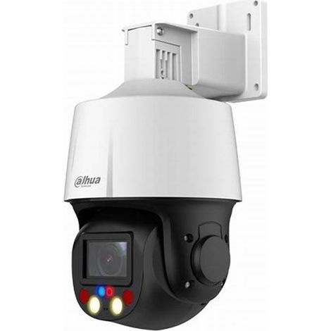 SD3E405DB-GNY-A-PV1 - Cámara IP PTZ AI TiOC de 4 MP con zoom de 5 aumentos y micrófono IR/LED