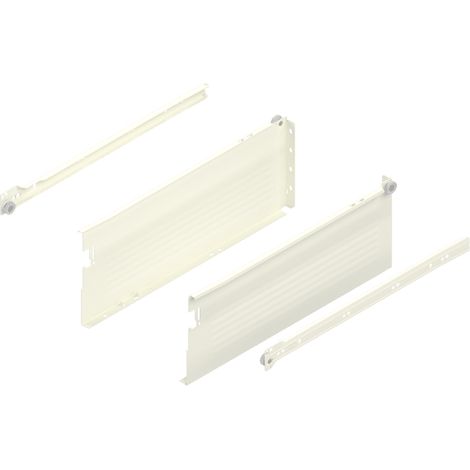 Blum Metabox Teilauszug 400mm C15 Zargenhöhe 150mm,                                                                RAL9001 Steckversion