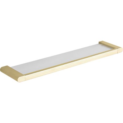 Mexen Adox Glaswandregal, gold - 7018237-50 (1/2)