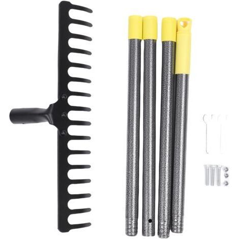 Long Handle Curved Teeth Rake for Gardening and Multifunction Vegetable Cultivation (1/5)