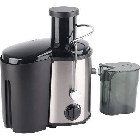 Extracteur de jus électrique 1,5 L avec protection contre la surchauffe, en acier inoxydable, puissant et automatique, pour la cuisine domestique (prise US 110 V). (1/5)