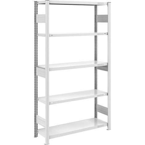 hofe, Rayonnage emboîtable pour charges lourdes, gris, double